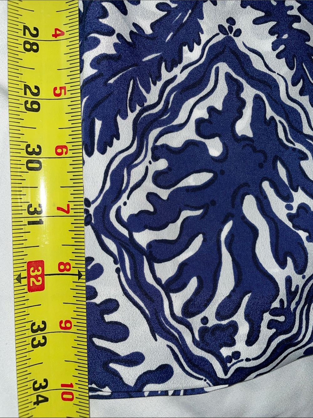 Lilly Pulitzer Navy and Cream Patterned Pants - Picture 7 of 7